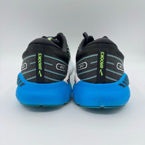 Brooks Glycerin GTS 20 Black Hawaiian Ocean Green Road-Running Sneakers Men’s 10 - Picture 5 of 8